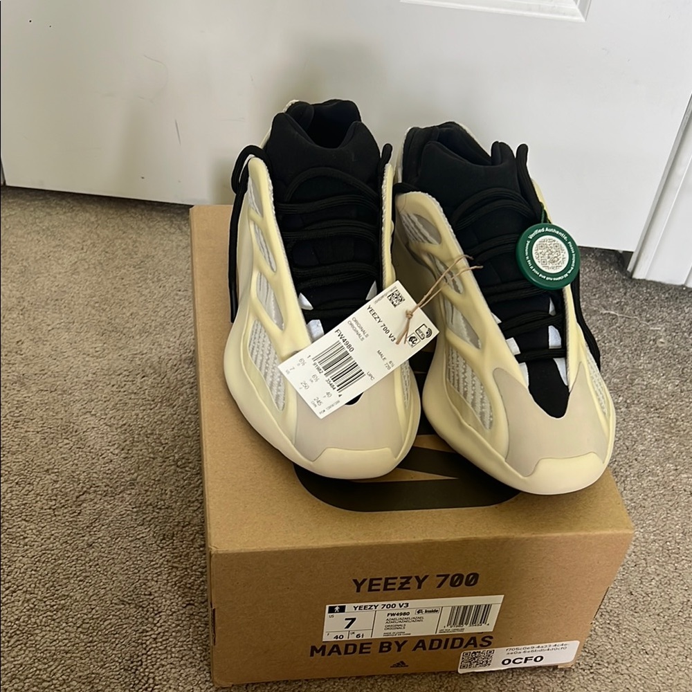 Adidas Yeezy 700 V3 in Cream and Black